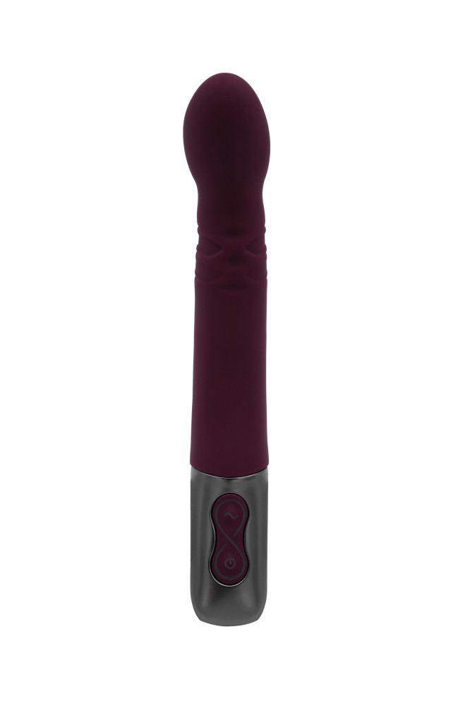 TITANZ 8" SILICONE RECHARGEABLE VIBRATOR IN RUBINE RED_B15O25_4 | ViPstore.hu - Erotika webáruház #5 - EAN 4897078635502 | SKU NMC0002474