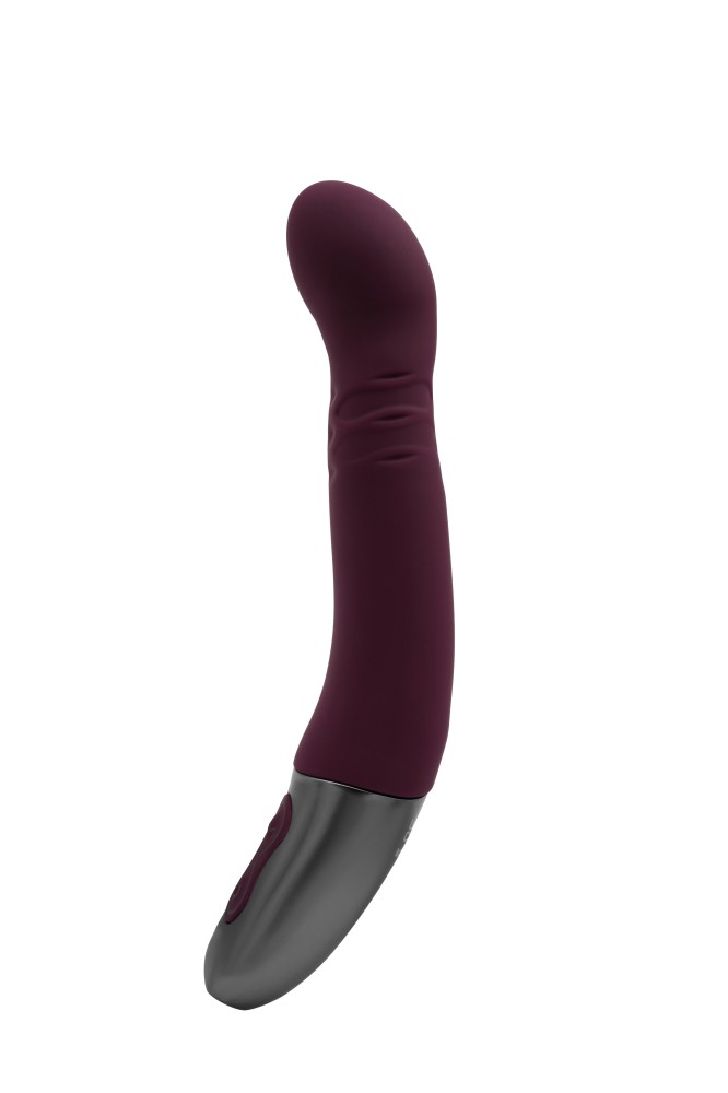 TITANZ 8" SILICONE RECHARGEABLE VIBRATOR IN RUBINE RED_B15O25_4 | ViPstore.hu - Erotika webáruház #6 - EAN 4897078635502 | SKU NMC0002474