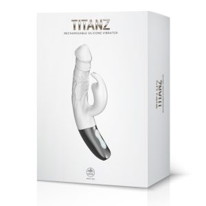 TITANZ 7" SILICONE RECHARGEABLE VIBRATOR IN IVORY WHITE_B15O25_4 | ViPstore.hu - Erotika webáruház #1 - EAN 4897078635519 | SKU NMC0002475