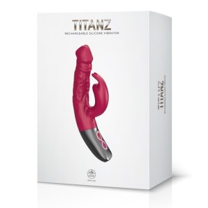 TITANZ 7" SILICONE RECHARGEABLE VIBRATOR IN PINK_B15O25_4 | ViPstore.hu - Erotika webáruház #1 - EAN 4897078635526 | SKU NMC0002476