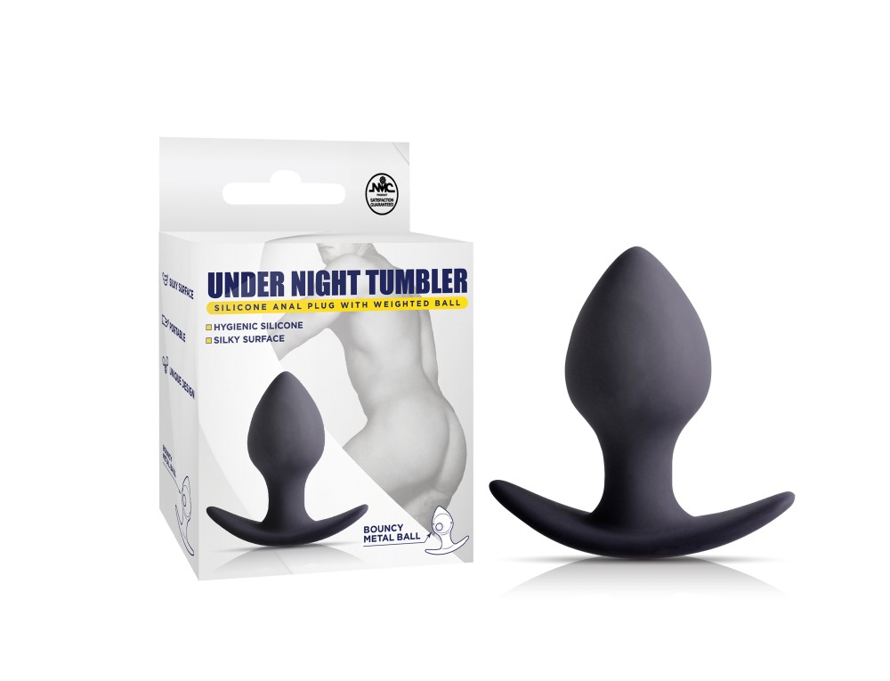 Under Night Tumbler Anal Plug with Weighted Ball II | ViPstore.hu - Erotika webáruház #1 - EAN 4897078635915 | SKU NMC0002486