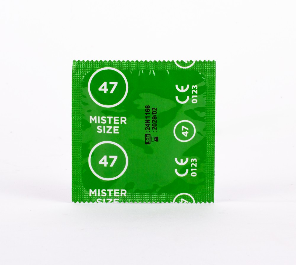 MISTER SIZE 47 mm Condoms 1 piece | ViPstore.hu - Erotika webáruház #1 - EAN 4260605482281 | SKU MISTER4701