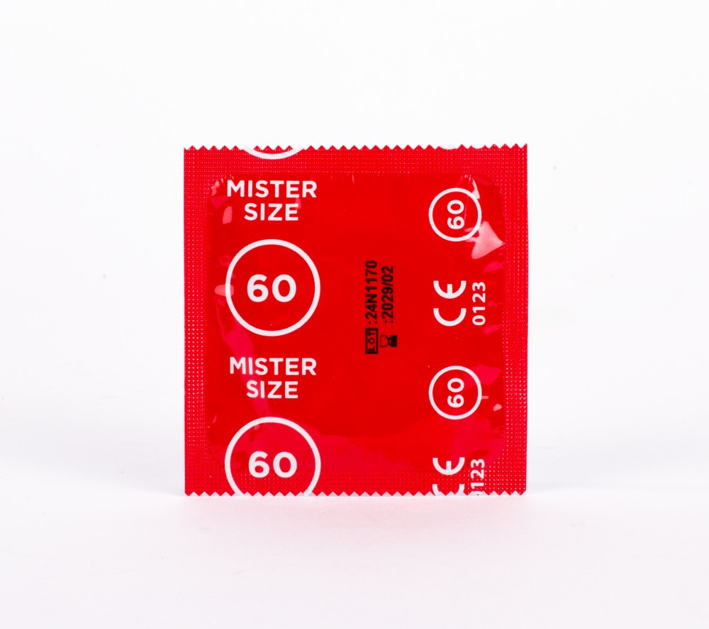 MISTER SIZE 60 mm Condoms 1 piece | ViPstore.hu - Erotika webáruház #1 - EAN 4260605482175 | SKU MISTER6001