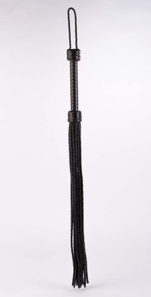Kid Handle Kid Leather Braided Tails Black | ViPstore.hu - Erotika webáruház #1 - EAN 5999560517392 | SKU DEVIL00056