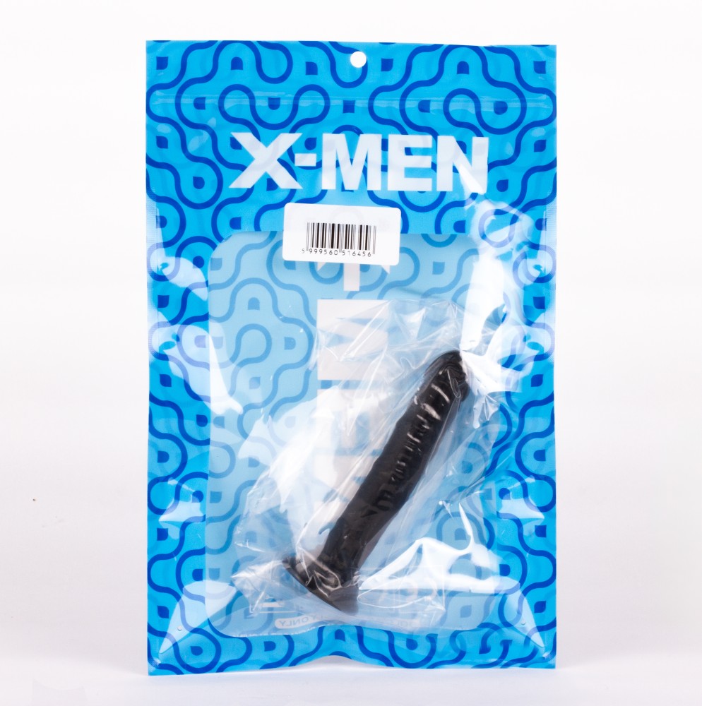 X-Men 5.5" Ultra Soft Dildo Black | ViPstore.hu - Erotika webáruház #1 - EAN 5999560516456 | SKU XMEN000179