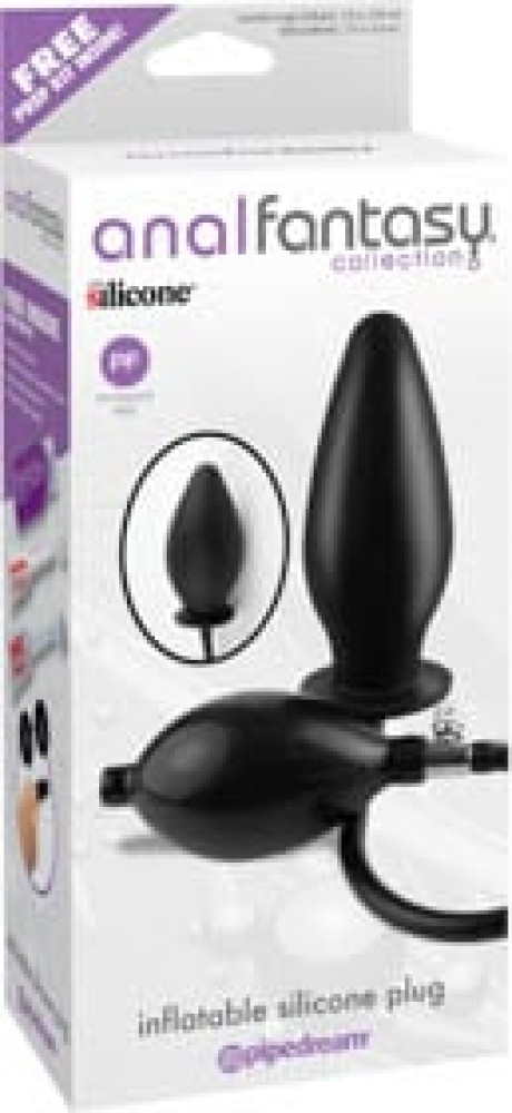 Inflatable Silicone Plug  Black | ViPstore.hu - Erotika webáruház #1 - EAN 603912332636 | SKU PIPE466823