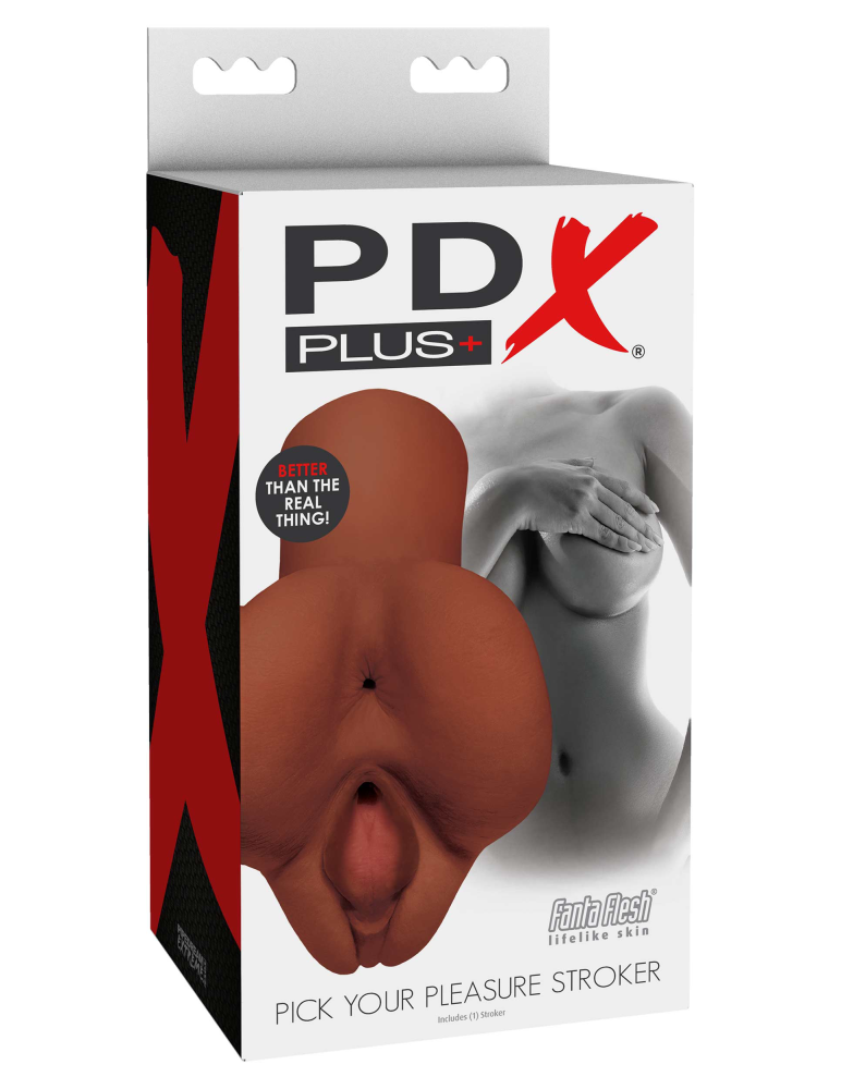 Pick Your Pleasure Stroker  Brown | ViPstore.hu - Erotika webáruház #1 - EAN 603912766103 | SKU PIPERD60829