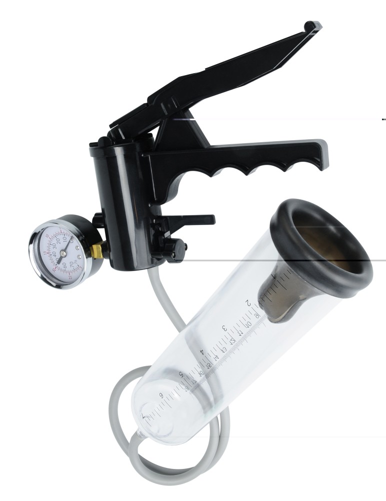 Max-Precision Power Pump Clear/Black | ViPstore.hu - Erotika webáruház #3 - EAN 603912294668 | SKU PIPE327023