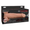 9" Squirting Hollow Strap-on  Light/Black | ViPstore.hu - Erotika webáruház #1 - EAN 603912759280 | SKU PIPE339821