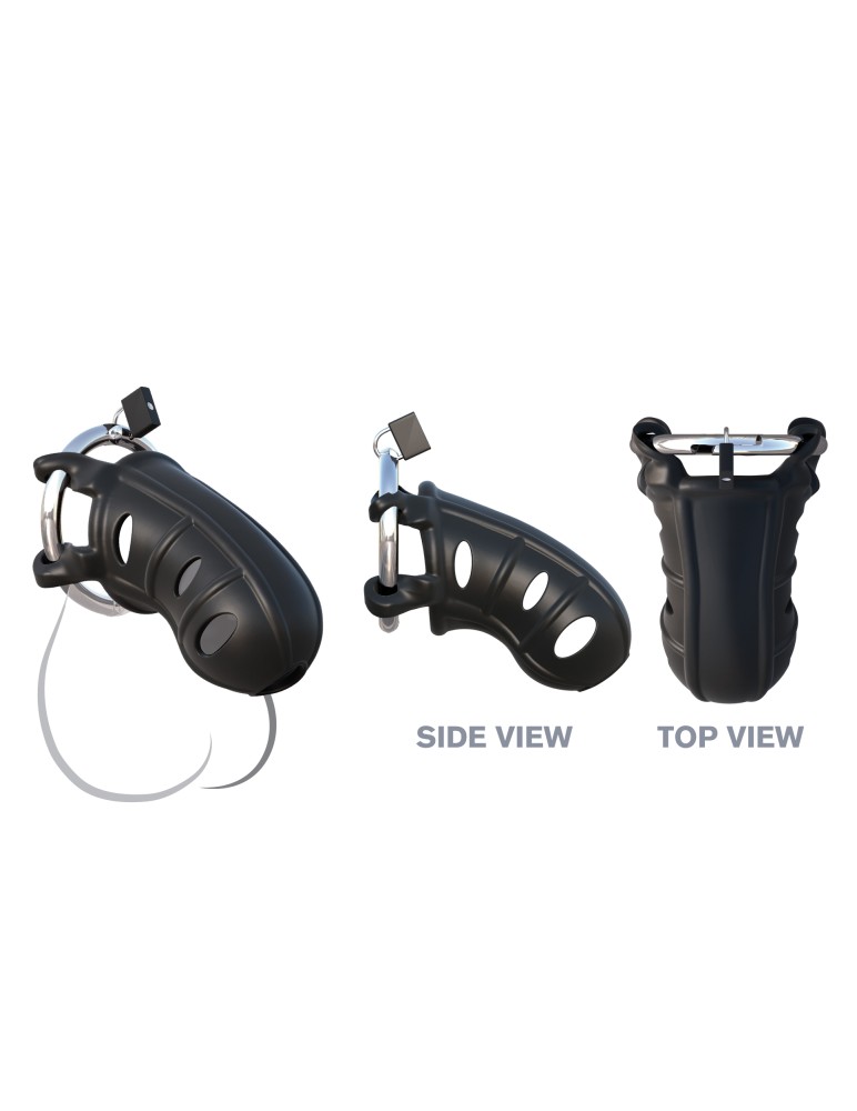 Hardcore Silicone Cock Blocker Black | ViPstore.hu - Erotika webáruház #3 - EAN 603912358643 | SKU PIPE592823