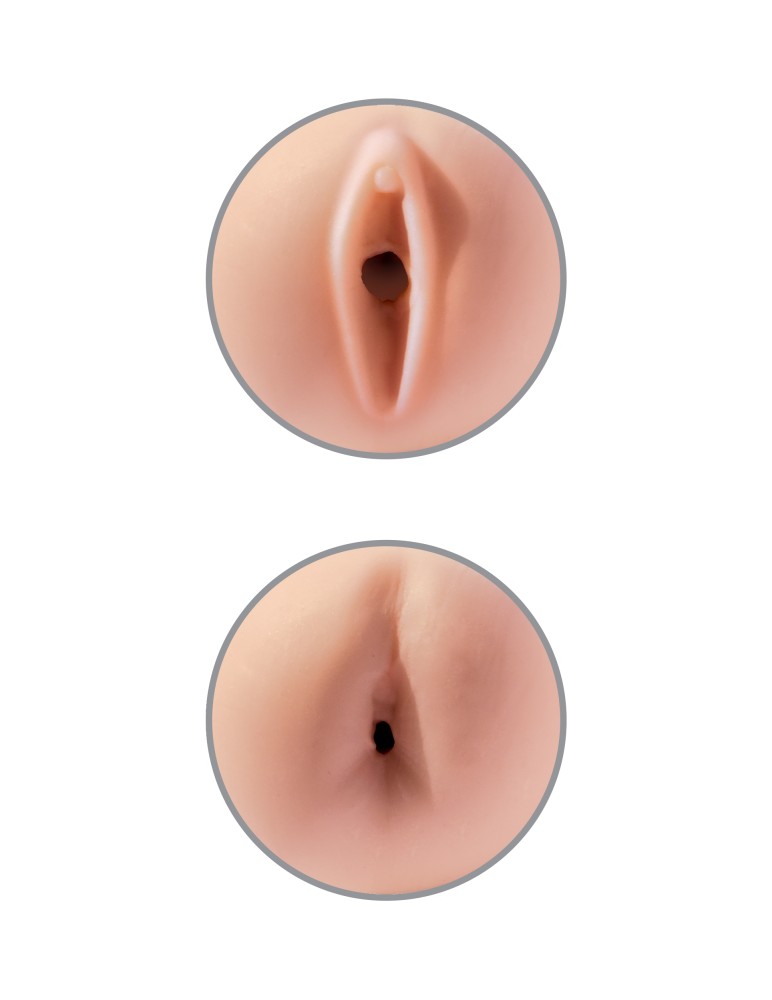 Tight Grip Pussy & Ass Masturbator Black/Light | ViPstore.hu - Erotika webáruház #3 - EAN 603912357967 | SKU PIPED28323