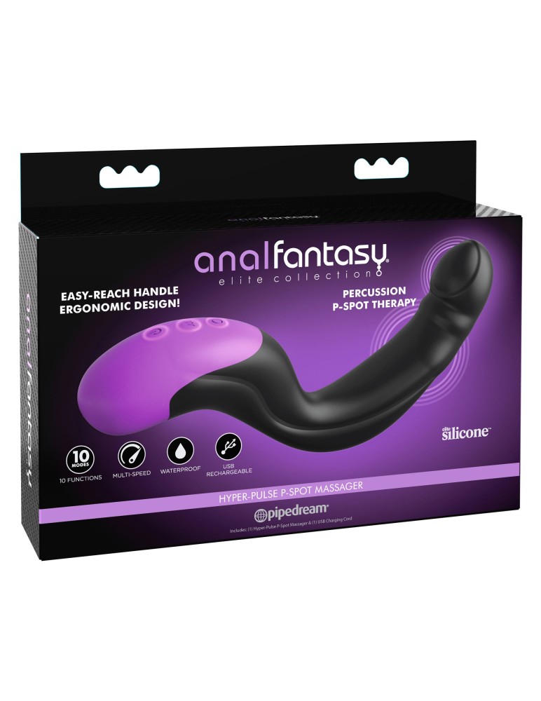 Hyper-Pulse P-Spot Massager Black/ Purple | ViPstore.hu - Erotika webáruház #1 - EAN 603912770926 | SKU PIPE479223
