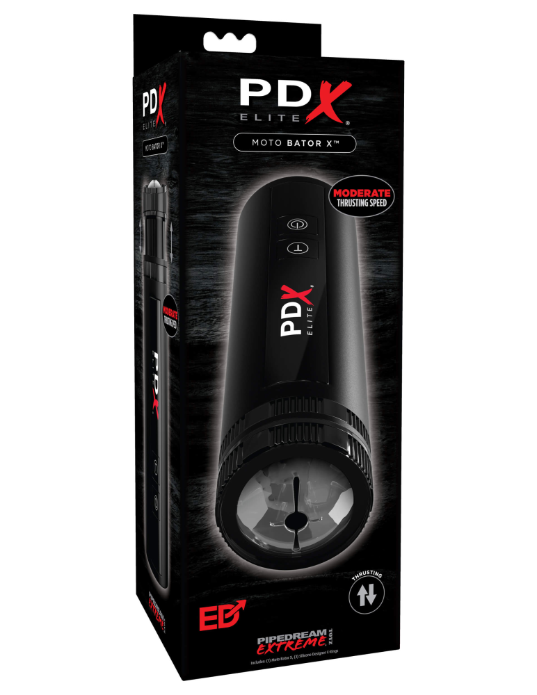 Moto Bator X Black | ViPstore.hu - Erotika webáruház #1 - EAN 603912764468 | SKU PIPE0RD536