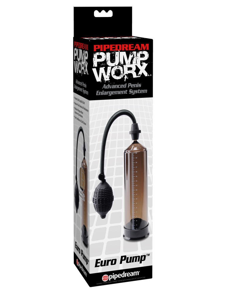 Euro Pump  Smoke/ Black | ViPstore.hu - Erotika webáruház #1 - EAN 603912294521 | SKU PIPE325923