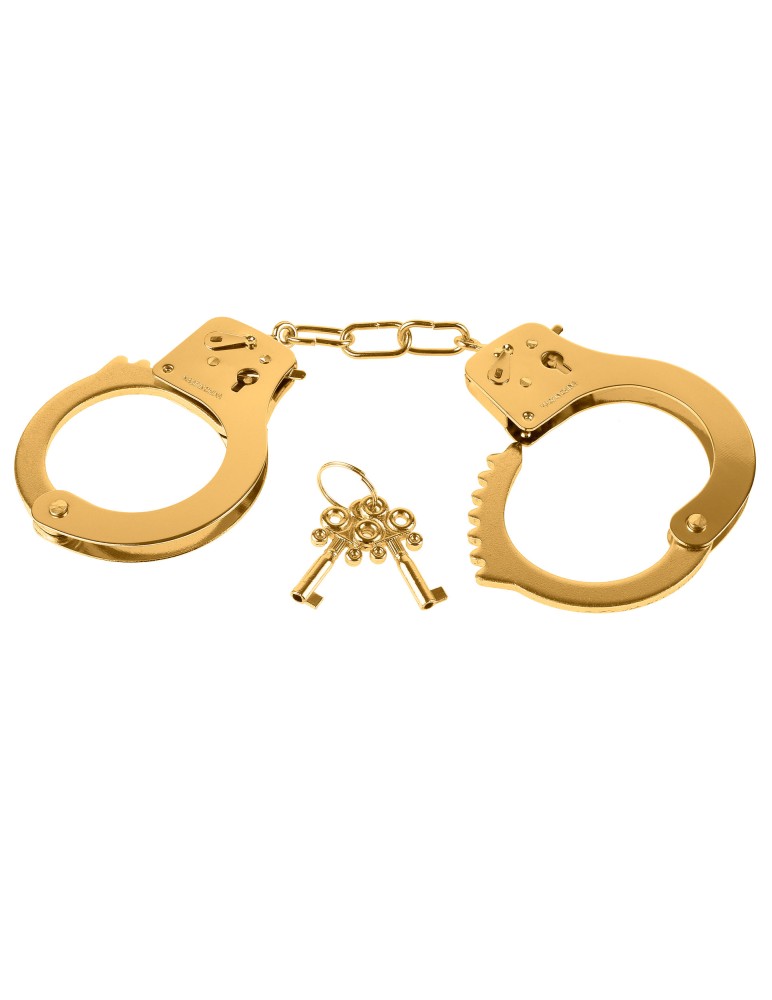 Metal Cuffs Gold | ViPstore.hu - Erotika webáruház #4 - EAN 603912340877 | SKU PIPE398727