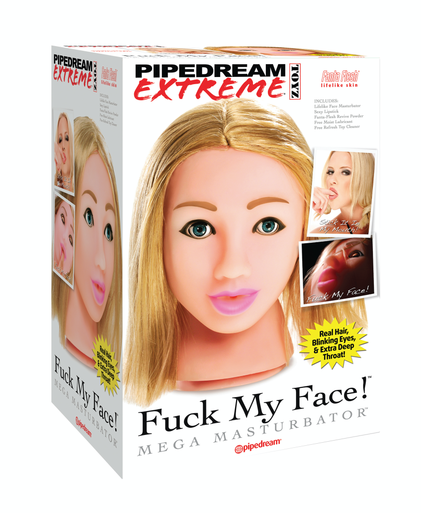 Fuck My Face Mega Masturbator - Blonde  Light | ViPstore.hu - Erotika webáruház #1 - EAN 603912297065 | SKU PIPED17901