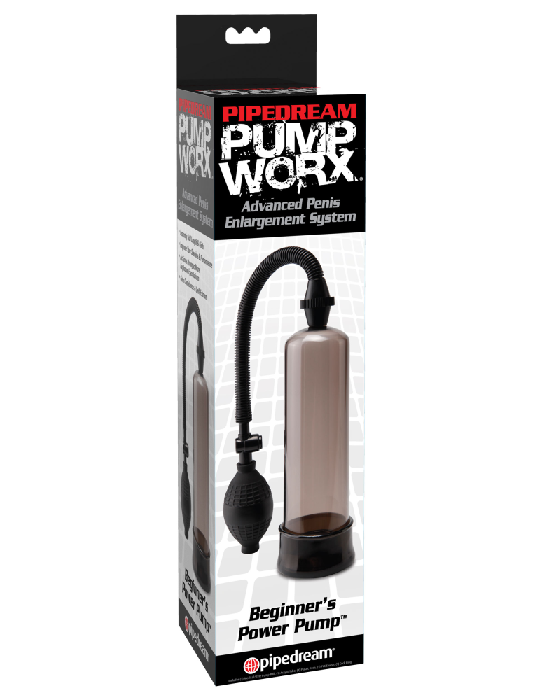 Pump Worx Beginner's Power Pump  Smoke/Black | ViPstore.hu - Erotika webáruház #1 - EAN 603912294576 | SKU PIPE326023