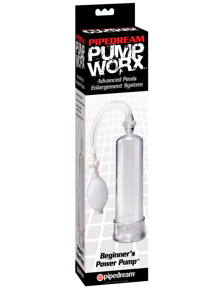 Beginner's Power Pump  Clear | ViPstore.hu - Erotika webáruház #1 - EAN 603912294569 | SKU PIPE326020