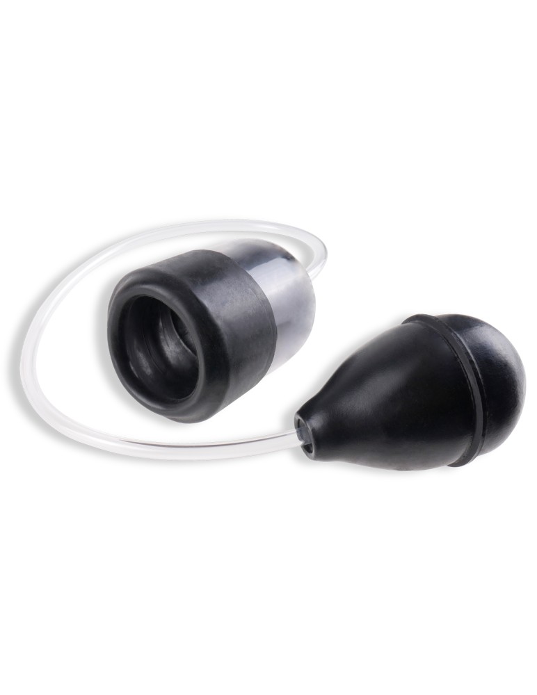 Suck N' Stroke Head Pump Clear/Black | ViPstore.hu - Erotika webáruház #2 - EAN 603912363302 | SKU PIPE210323