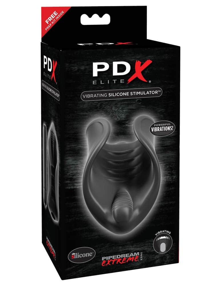 Vibrating Silicone Stimulator Black | ViPstore.hu - Erotika webáruház #1 - EAN 603912744354 | SKU PIPE0RD500