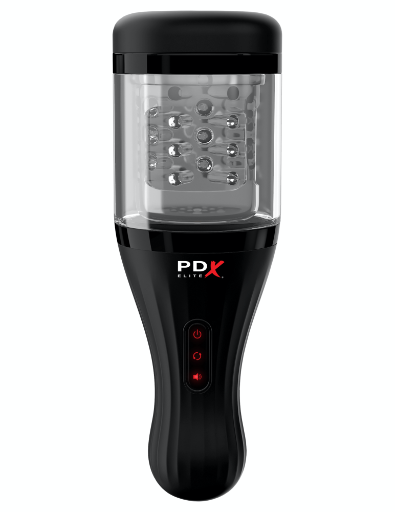 Talk Dirty Rotobator Clear/Black | ViPstore.hu - Erotika webáruház #3 - EAN 603912751482 | SKU PIPE0RD526