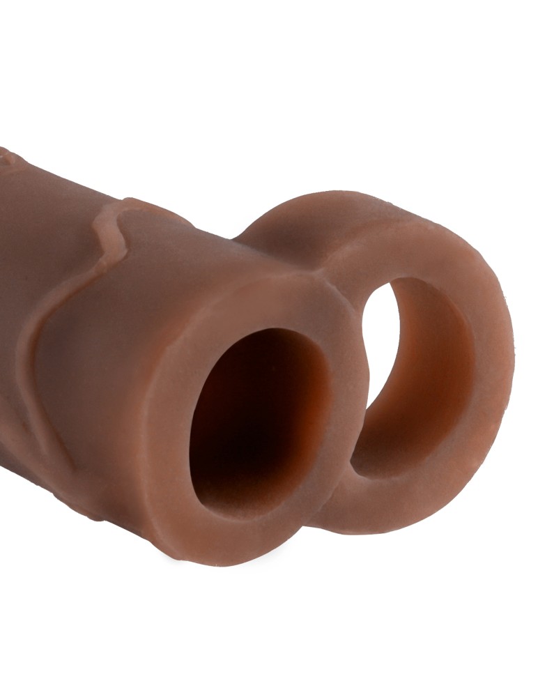 Perfect 2" Extension with Ball Strap Brown | ViPstore.hu - Erotika webáruház #4 - EAN 603912345766 | SKU PIPE411729