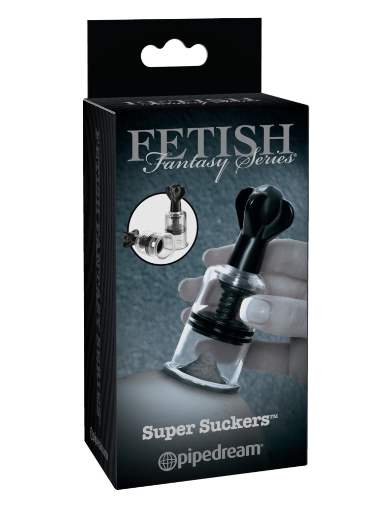 Super Suckers  Black/Clear | ViPstore.hu - Erotika webáruház #1 - EAN 603912741278 | SKU PIPE446423