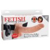 9" Vibrating Hollow Strap-On with Balls Light/Black | ViPstore.hu - Erotika webáruház #1 - EAN 603912362817 | SKU PIPE337721
