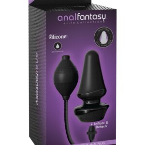 Inflatable Silicone Butt Plug  Black | ViPstore.hu - Erotika webáruház #1 - EAN 603912751987 | SKU PIPE477823