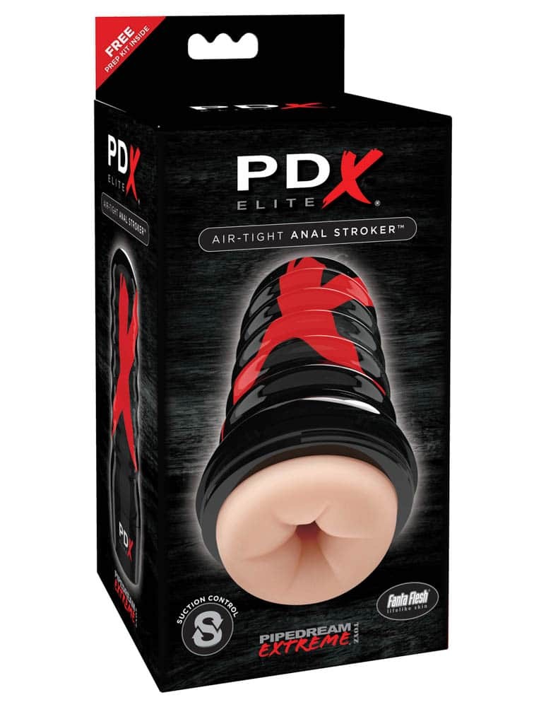 Air Tight Anal Stroker  Light/Black | ViPstore.hu - Erotika webáruház #1 - EAN 603912744408 | SKU PIPE0RD505