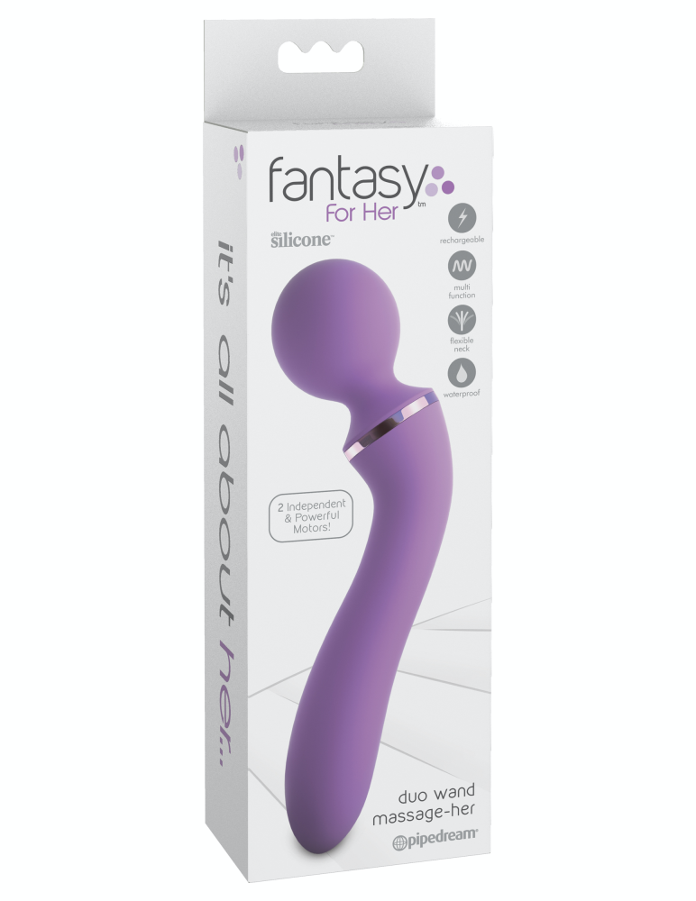 Duo Wand Massage-Her Purple | ViPstore.hu - Erotika webáruház #1 - EAN 603912755749 | SKU PIPE494012