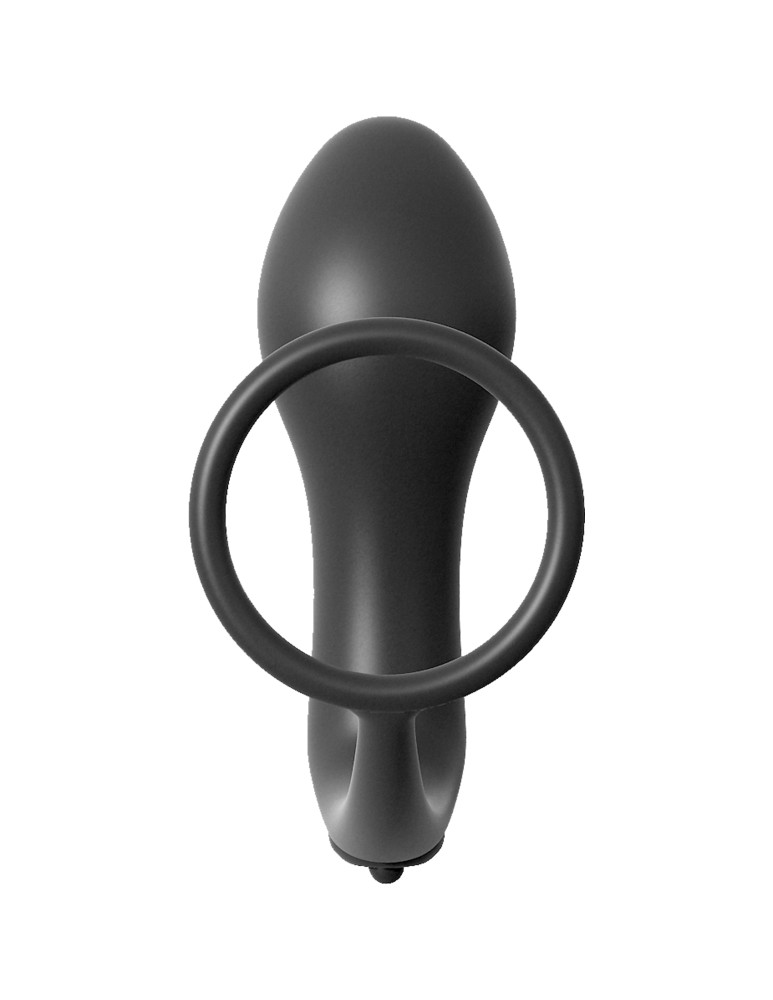 Ass-Gasm Cockring Vibrating Plug Black | ViPstore.hu - Erotika webáruház #4 - EAN 603912363388 | SKU PIPE468423