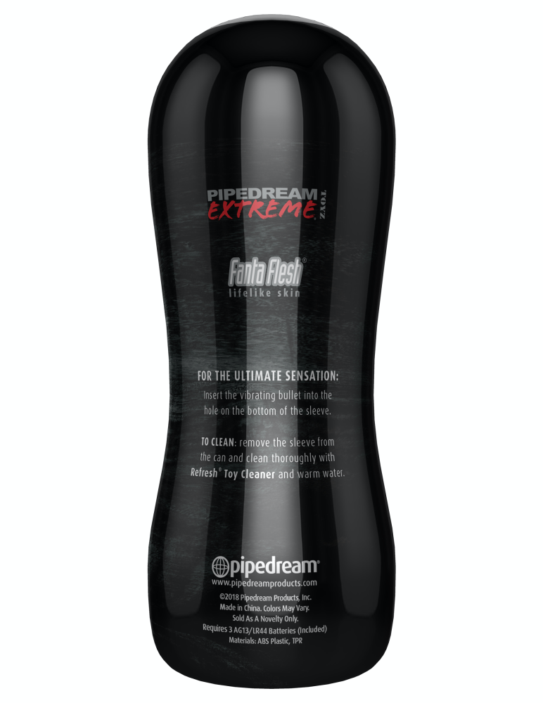 Vibrating Pussy Stroker Light/Black | ViPstore.hu - Erotika webáruház #4 - EAN 603912751437 | SKU PIPE0RD521