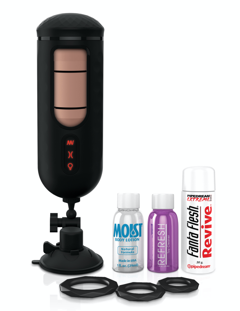 Vibrating Mega Milker Light/Black | ViPstore.hu - Erotika webáruház #5 - EAN 603912751475 | SKU PIPE0RD525