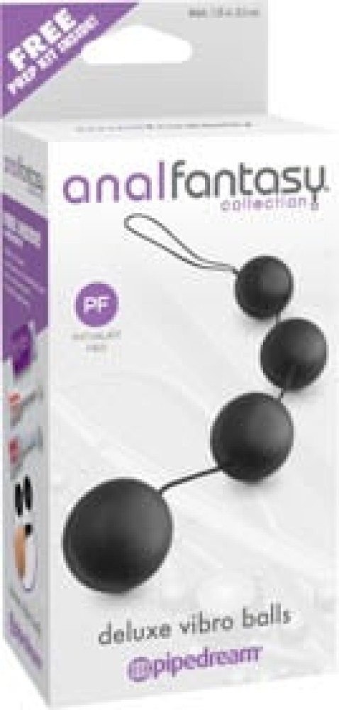 Deluxe Vibro Balls  Black | ViPstore.hu - Erotika webáruház #1 - EAN 603912332384 | SKU PIPE464223