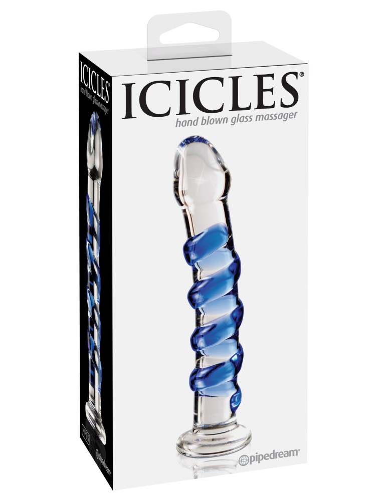 No. 5  Clear/Blue | ViPstore.hu - Erotika webáruház #1 - EAN 603912279467 | SKU PIPE290500