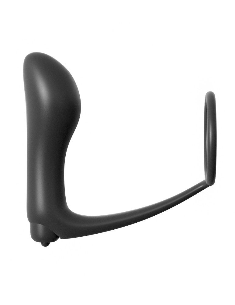 Ass-Gasm Cockring Vibrating Plug Black | ViPstore.hu - Erotika webáruház #3 - EAN 603912363388 | SKU PIPE468423