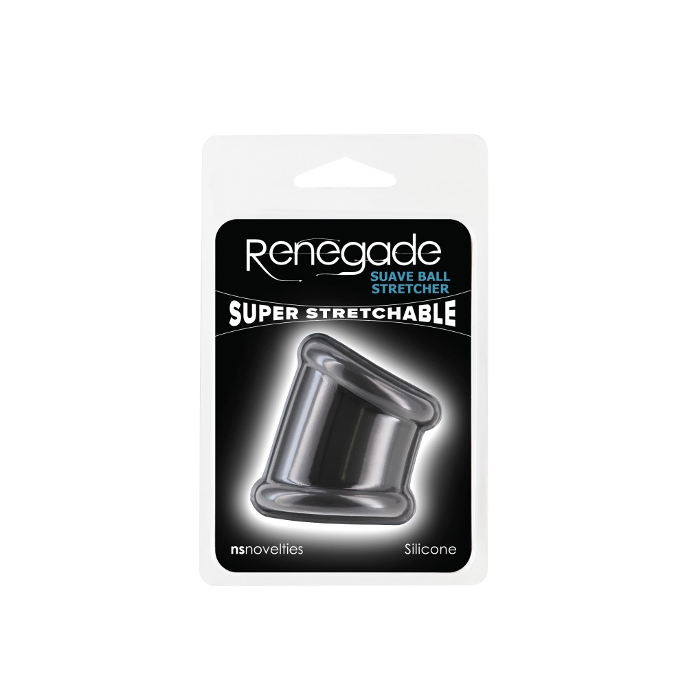 Renegade - Suave Ball Stretcher - Black | ViPstore.hu - Erotika webáruház #1 - EAN 657447109515 | SKU NSTOYS1181