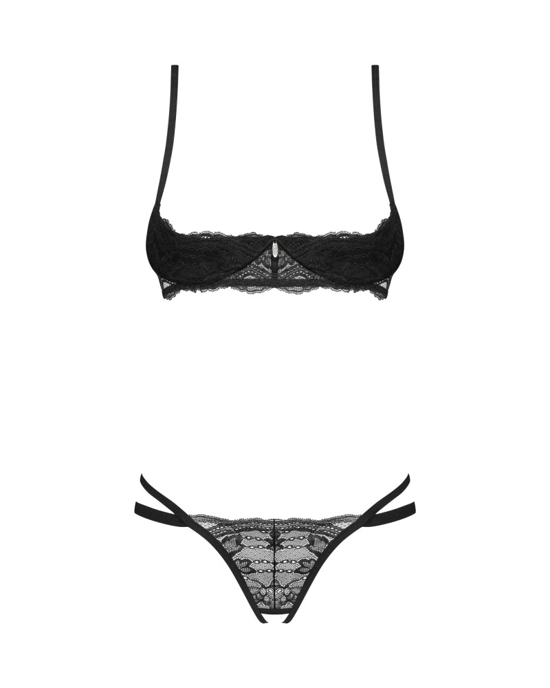 Nutris 2-pcs crotchless set M/L | ViPstore.hu - Erotika webáruház #5 - EAN 5901688259443 | SKU OBSES02048
