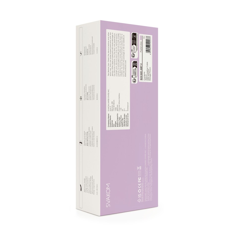 Amy 2 Pastel Lilac | ViPstore.hu - Erotika webáruház #3 - EAN 6959633102237 | SKU SVAKOM0216