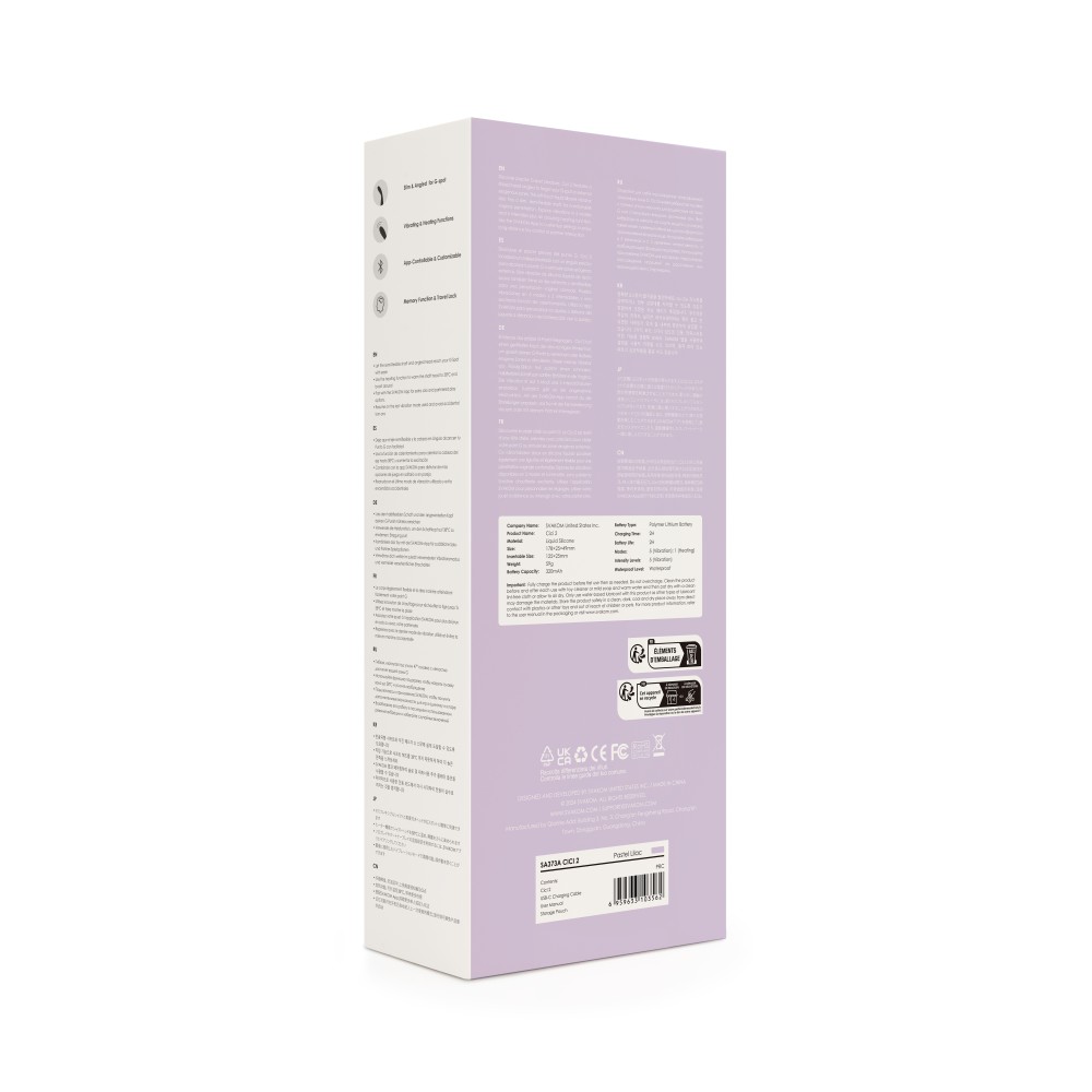 Cici 2 Pastel Lilac | ViPstore.hu - Erotika webáruház #4 - EAN 6959633103562 | SKU SVAKOM0217