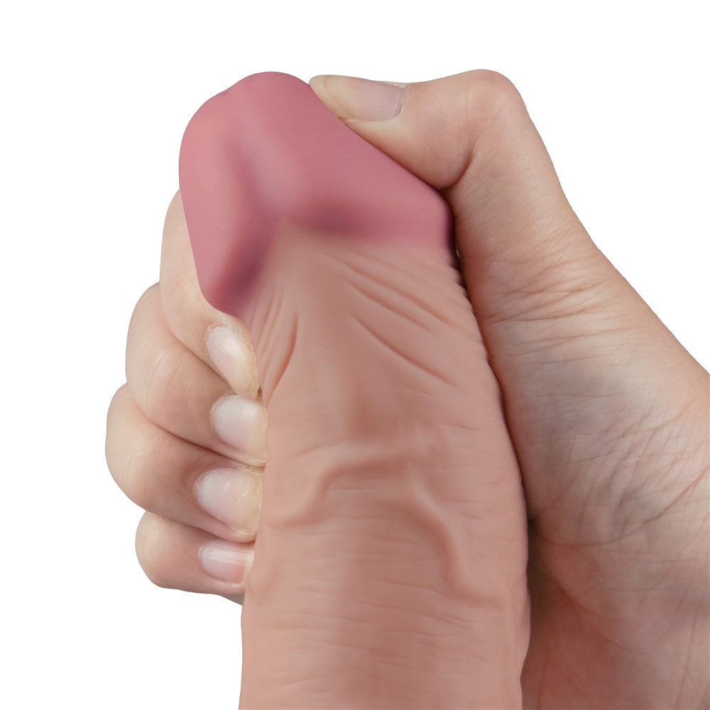 9.5" REAL SOFTEE Rechargeable Vibrating Dildo(Flesh) | ViPstore.hu - Erotika webáruház #4 - EAN 6942063401407 | SKU LVTOY00777