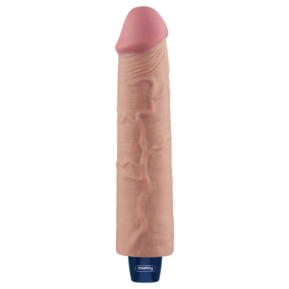 9.5" REAL SOFTEE Rechargeable Vibrating Dildo(Flesh) | ViPstore.hu - Erotika webáruház #8 - EAN 6942063401407 | SKU LVTOY00777