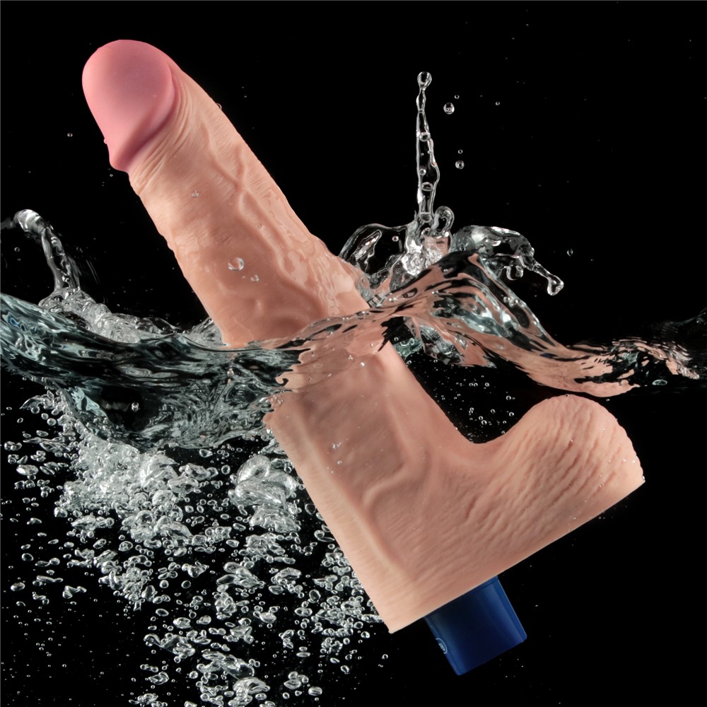 10" REAL SOFTEE Rechargeable Vibrating Dildo(Flesh)_B15O50_4 | ViPstore.hu - Erotika webáruház #4 - EAN 6942063401414 | SKU LVTOY00778