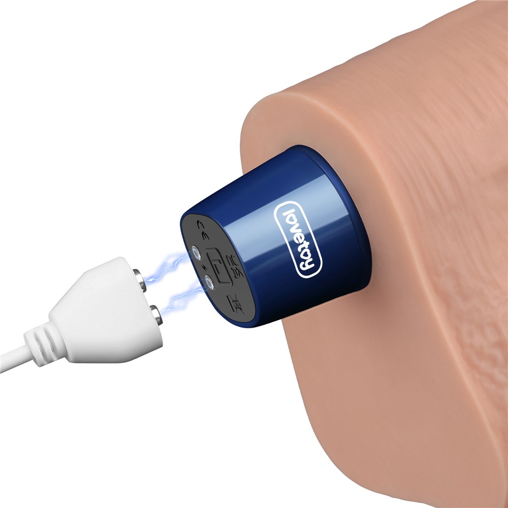 10.5" REAL SOFTEE Rechargeable Vibrating Dildo(Flesh)_B15O50_4 | ViPstore.hu - Erotika webáruház #5 - EAN 6942063401483 | SKU LVTOY00779