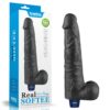 10.5" REAL SOFTEE Rechargeable Vibrating Dildo(Black)_B15O50_4 | ViPstore.hu - Erotika webáruház #1 - EAN 6942063401490 | SKU LVTOY00783
