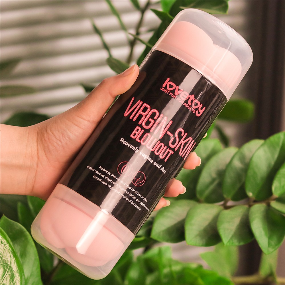 Virgin-skin Blowout Double Side Stroker Vagina and Ass | ViPstore.hu - Erotika webáruház #1 - EAN 6970260908511 | SKU LVTOY00789