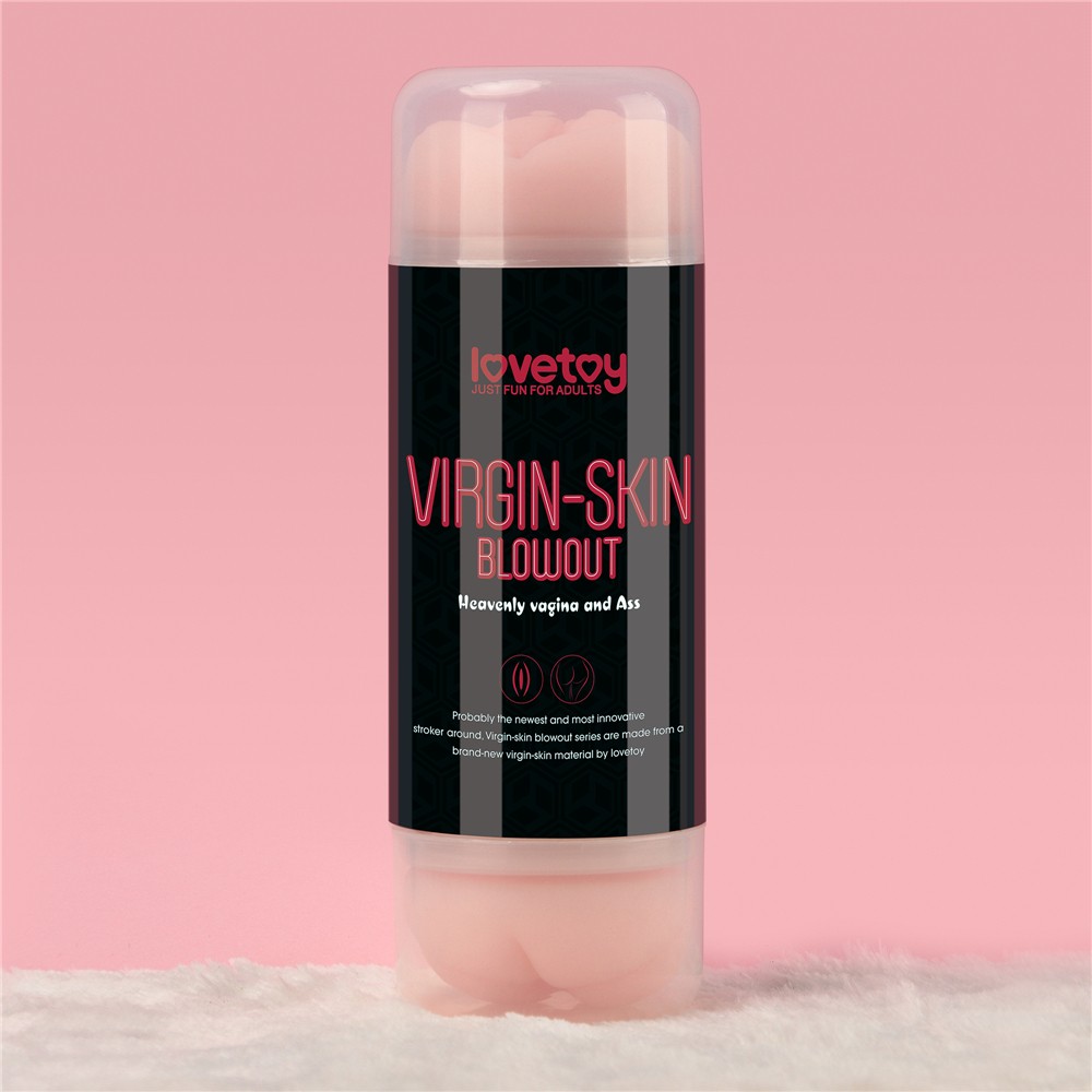 Virgin-skin Blowout Double Side Stroker Vagina and Ass | ViPstore.hu - Erotika webáruház #4 - EAN 6970260908511 | SKU LVTOY00789