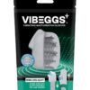 VIBEGGS - Ribs Delight - Vibrating Masturbation Sleeve - White | ViPstore.hu - Erotika webáruház #1 - EAN 4903462555377 | SKU VIBEGGS004