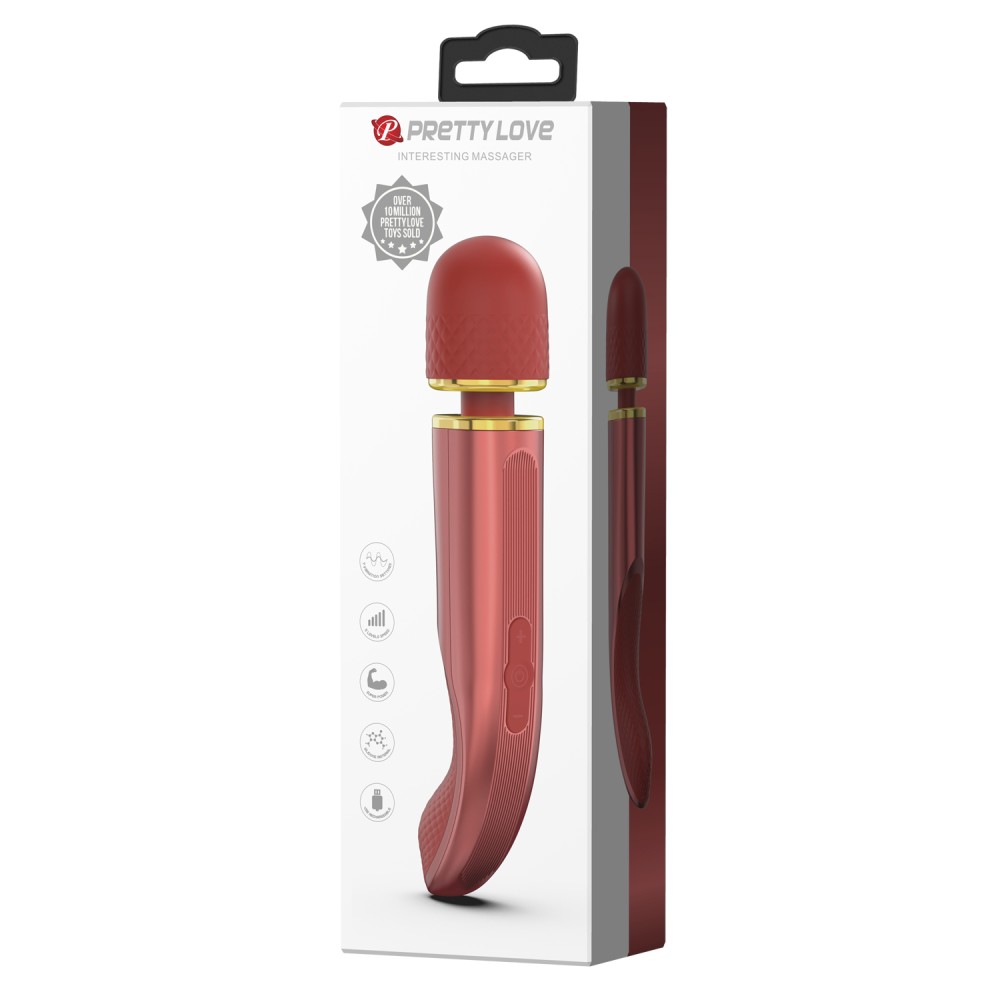 Pretty Love Interesting Massager Rose | ViPstore.hu - Erotika webáruház #1 - EAN 6959532328660 | SKU DEBRA01699
